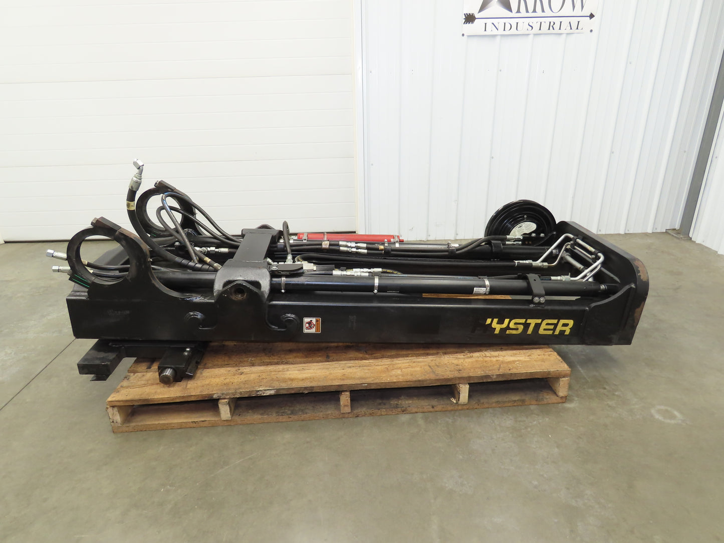 Hyster E80XN Forklift Mast Class IV 2 Stage 4 Lever 144.7" Lift 7000lb READ