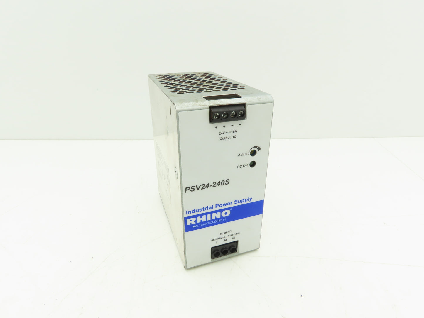Rhino PSV24-240S PLC Power Supply 24VDC 10A 100-240V 1PH