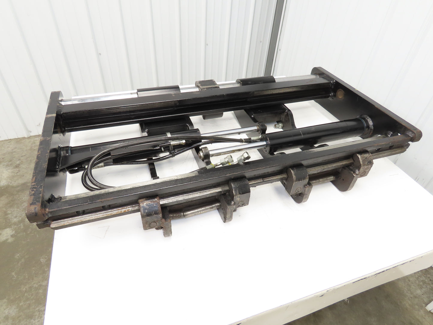 Hyster E80XN Forklift Carriage Fork Positioner 47" Width 7000lbs Class 4 READ