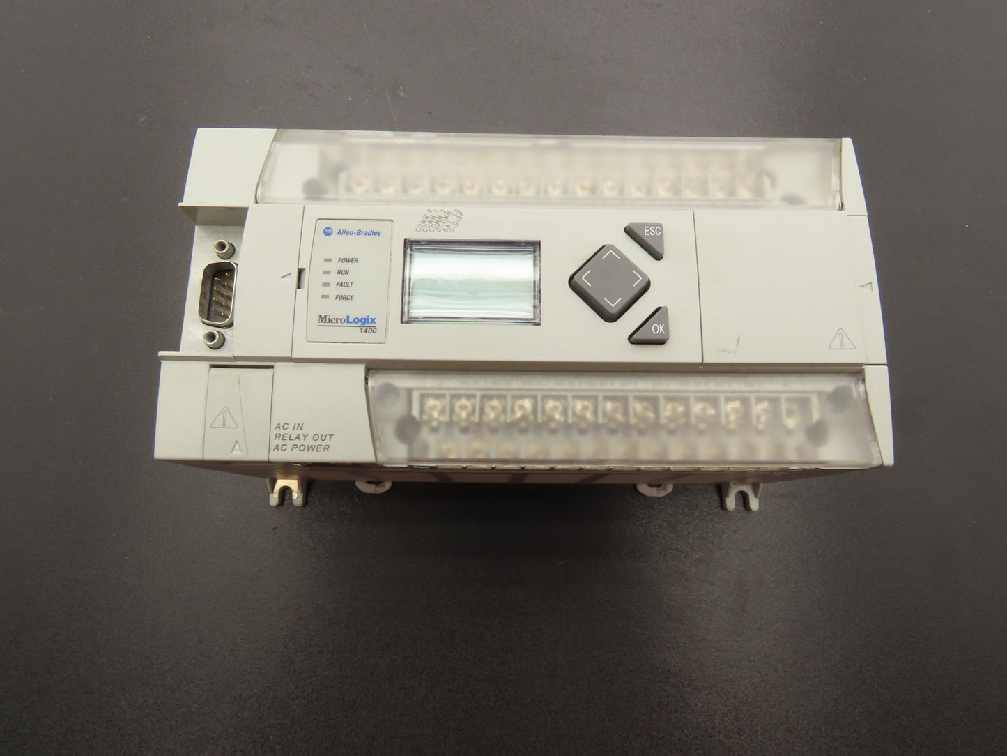 Allen Bradley 1766-L32AWA MicroLogix 1400 Controller Module 32Pt Ser C FW 21.007