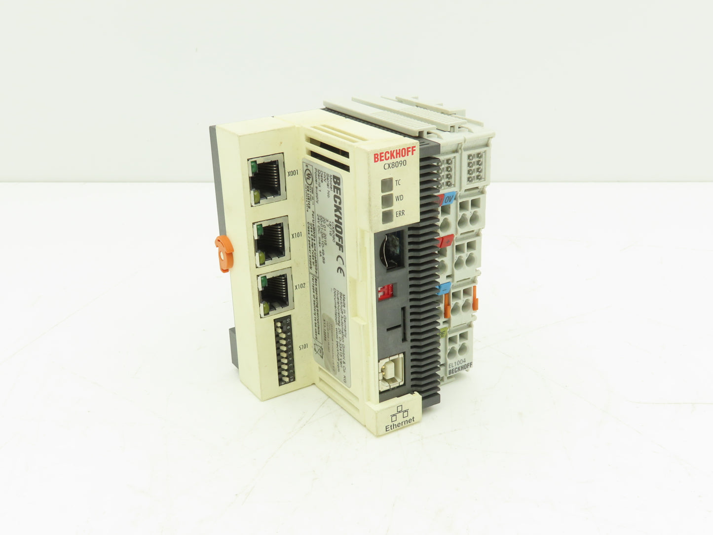 Beckhoff CX8090 Embedded PC Arm 9 Ethernet Switch 24V Digital Input