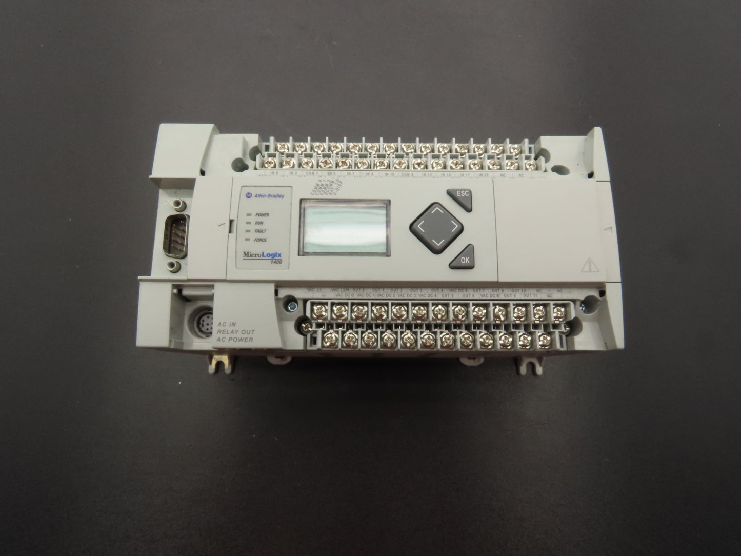 Allen Bradley 1766-L32AWA MicroLogix 1400 Controller Module 32Pt Series C FW 21