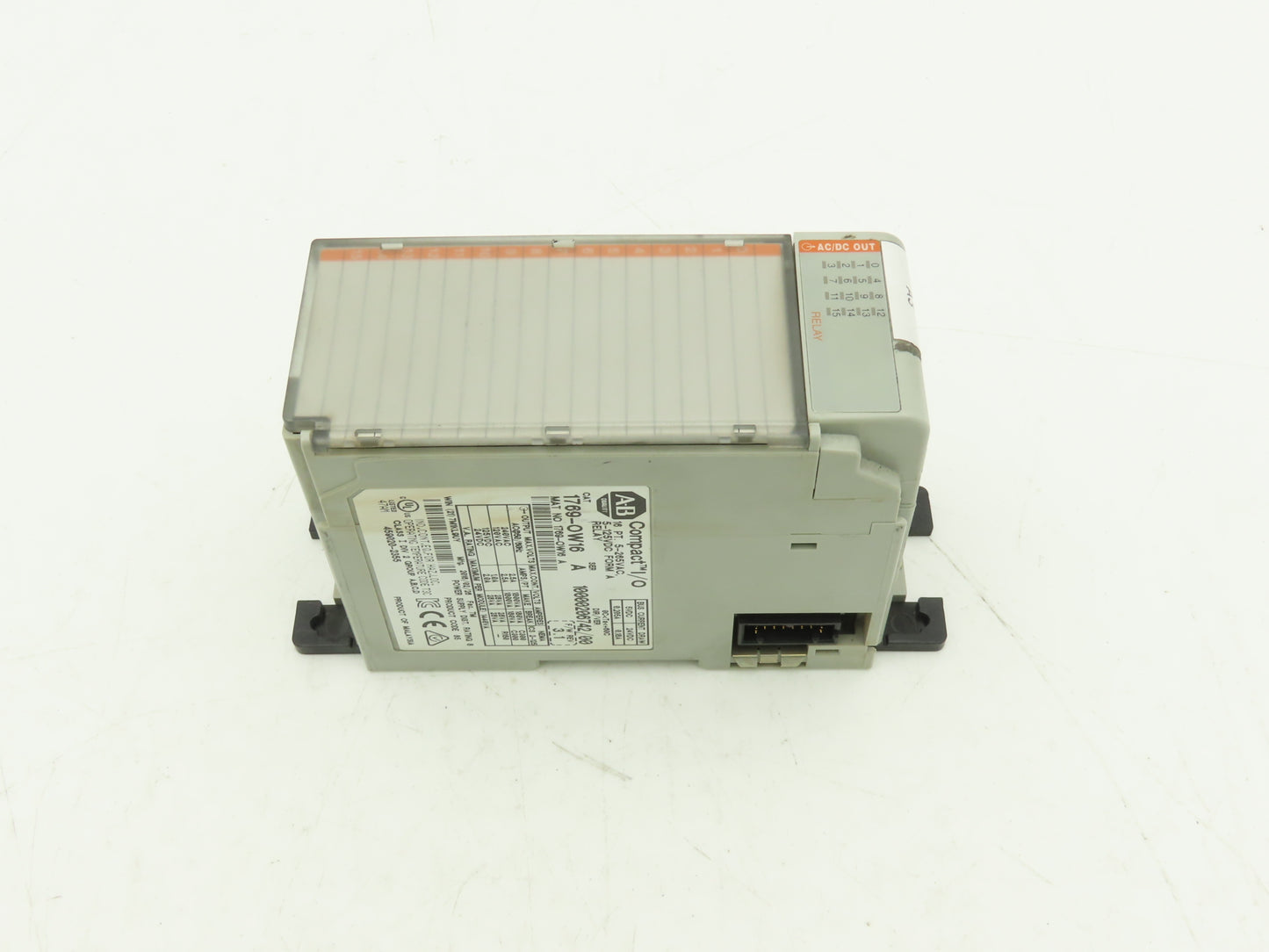 Allen Bradley 1769-OW16 Compact 16-Point Relay Output Module Series A