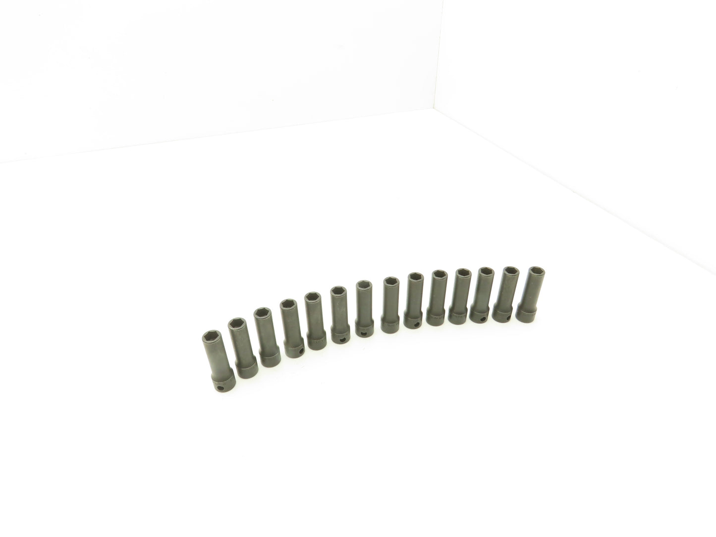 Williams 12M-609 IMP 3/8" Drive 9MM 6 Point Impact Socket Deep 2-1/8"L Lot of 14