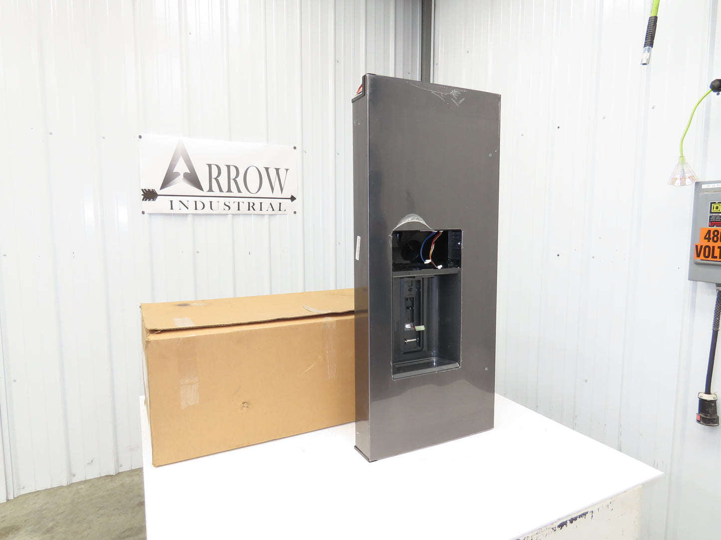 5304530762 Electrolux Left Refrigerator Door Black Stainless Ice Dispenser