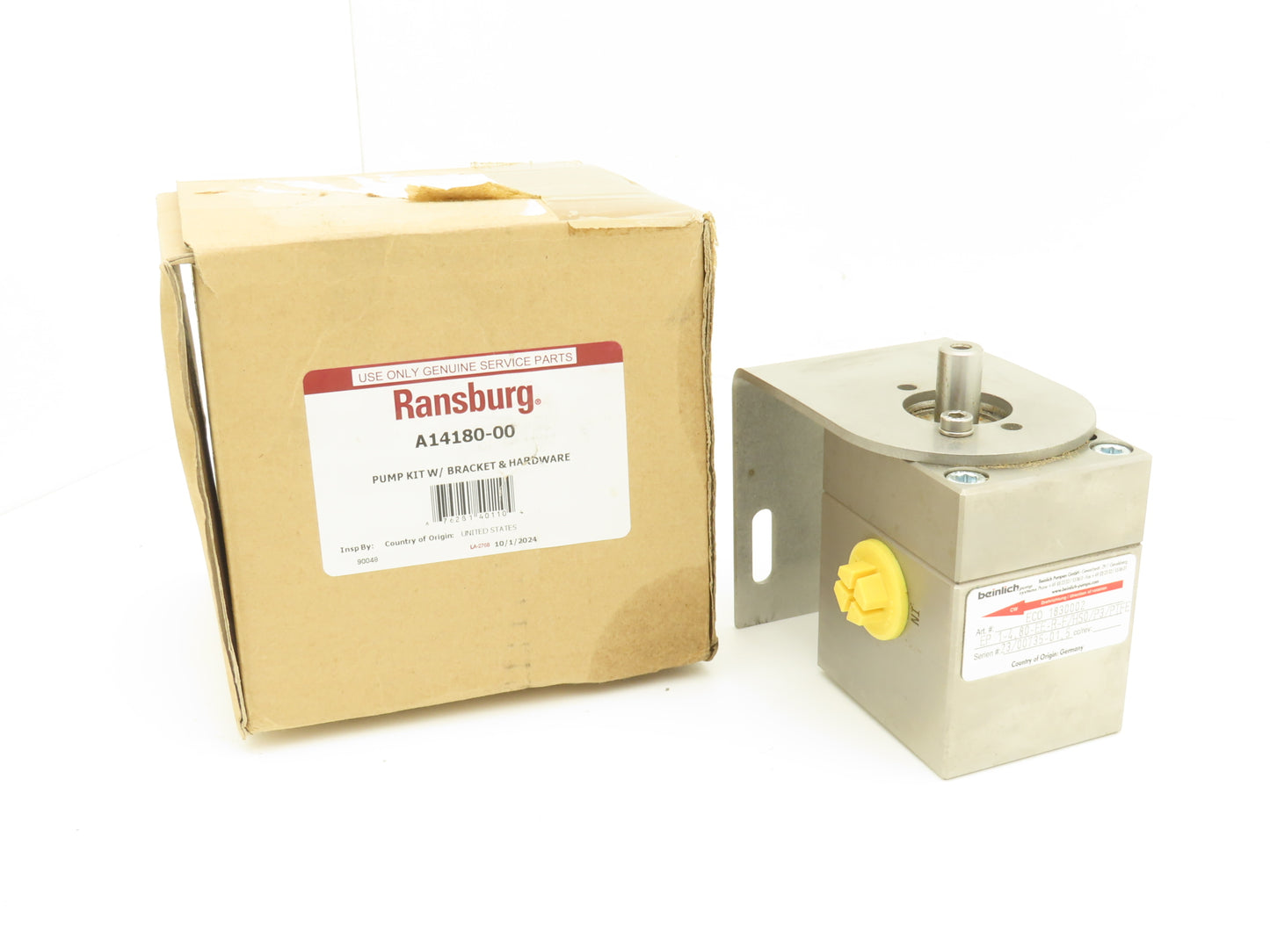 Ransburg A14180-00 Beinlich Dosing Pump EP 1-4.80-EE-R-F/HS0/P3/PTFE ECO 1830002