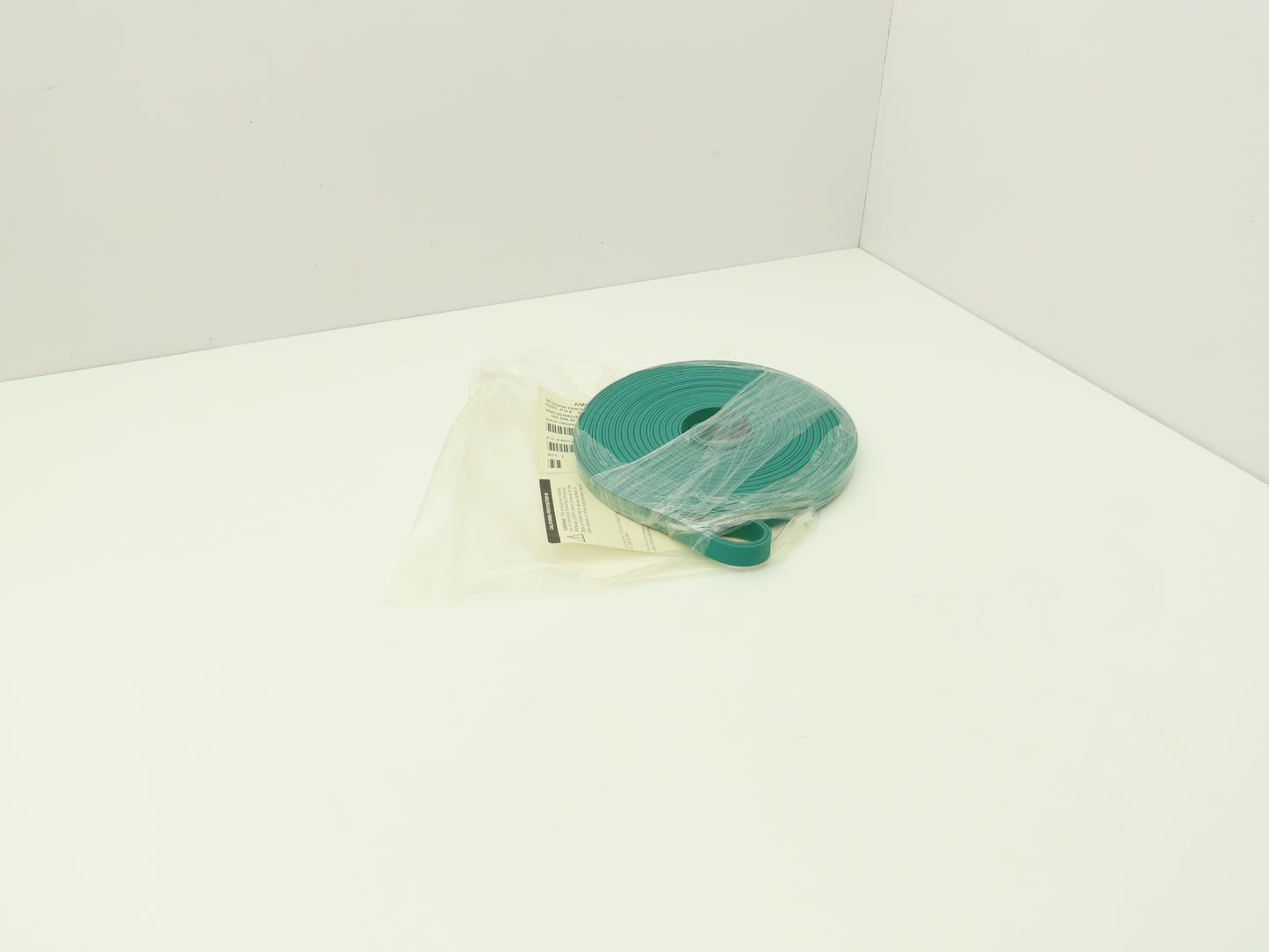 Ammeraal Beltech GG S06.50 RRC Green Conveyor Belt 5/8"W x 24' 5"L Endless XNBR