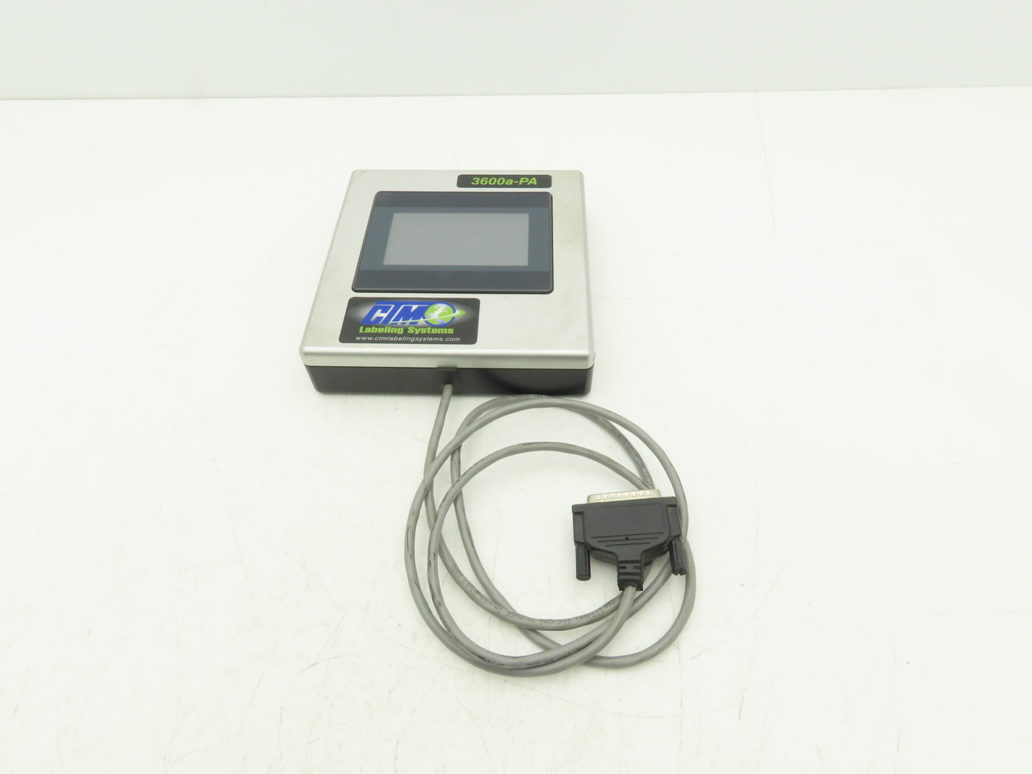 CTM Labeling Systems 3600a-PA Operator Interface Touch Panel w/ 25-Pin Connector