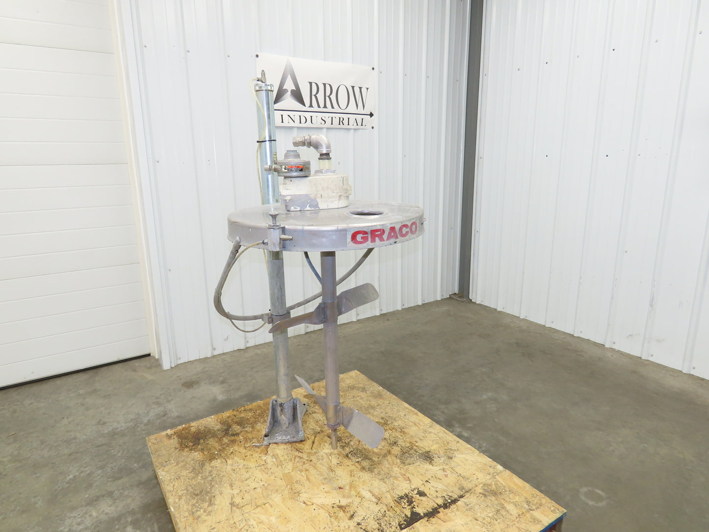 Graco 238-283 Drum Agitator Siphon Kit Air Driven Drum Unloader Elevator Lift