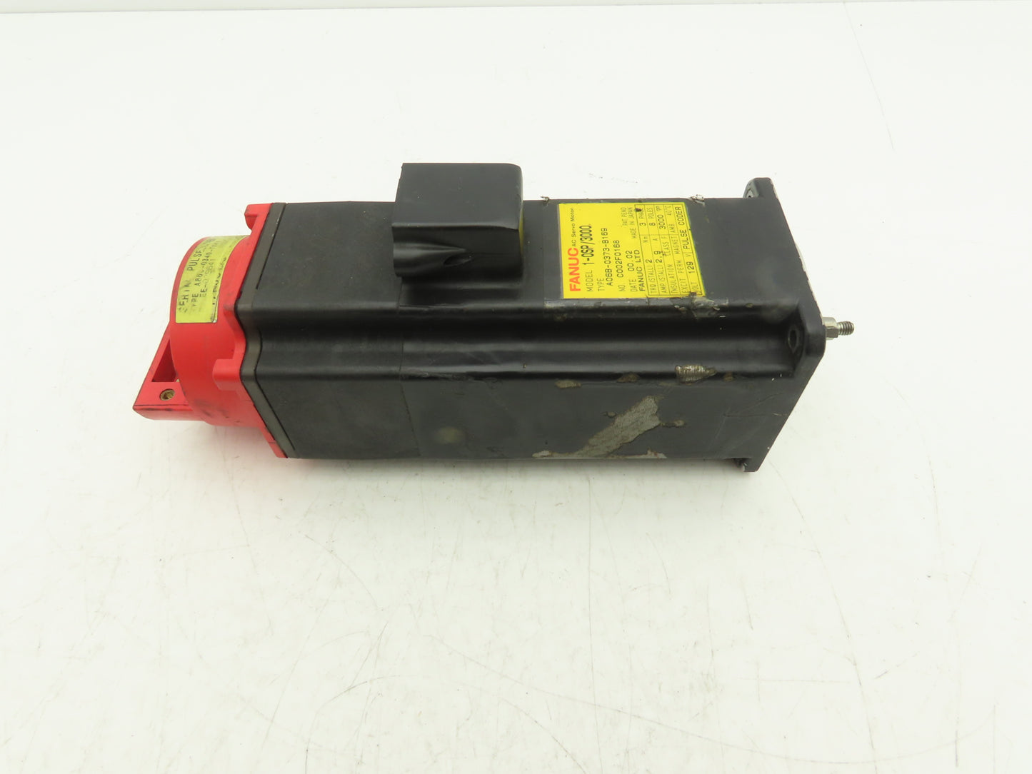 Fanuc A06B-0373-B169 AC Servo Motor 2.0Nm 3000RPM 129v 3ph Encoder A8600346T041