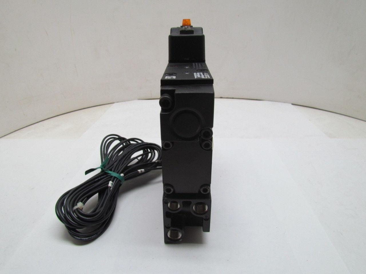 Parker Schrader Bellows AL11323BGW53L6B Pneumatic Valve Regulator 120V Solenoid