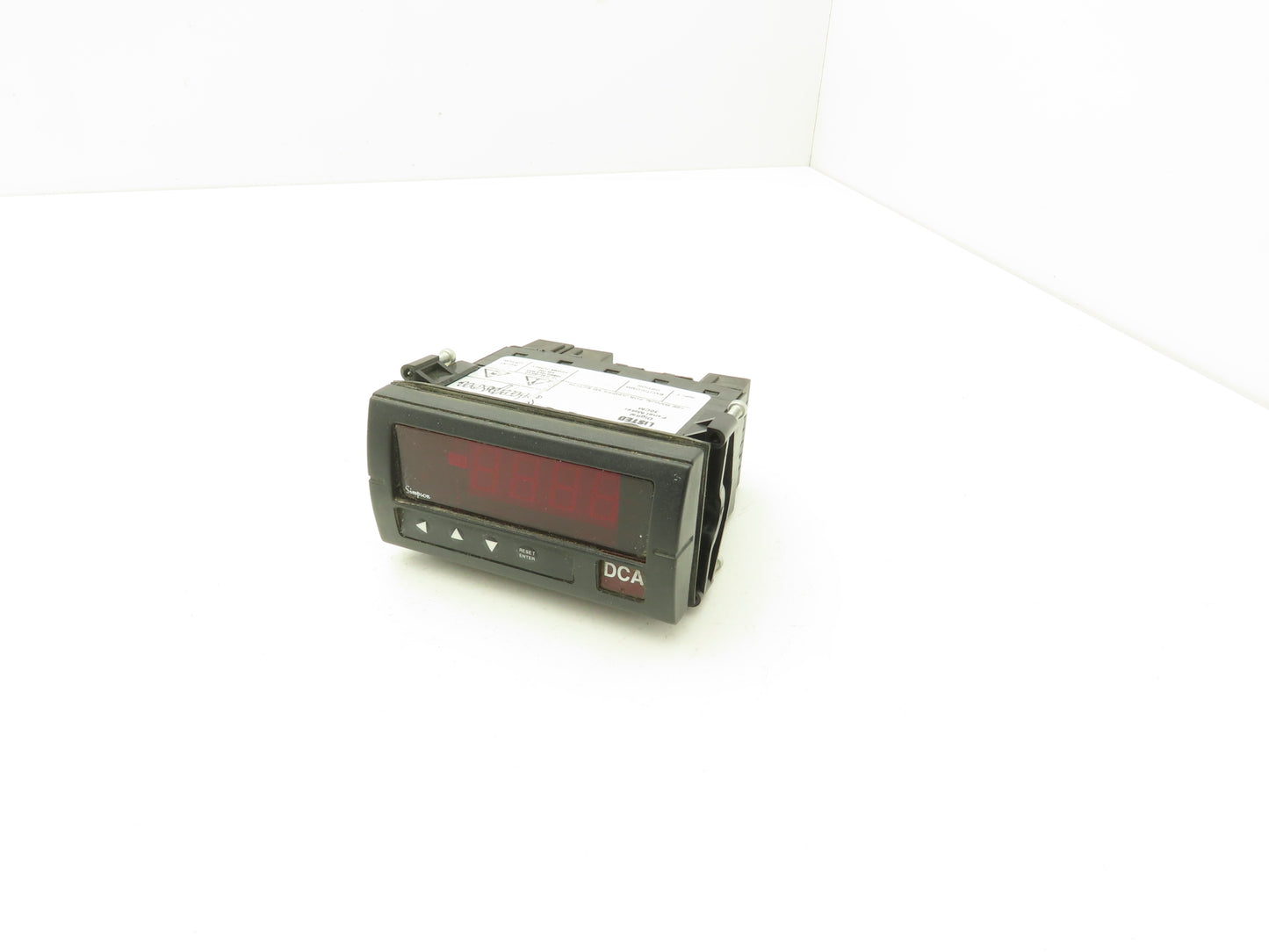 Simpson H335111020 Model H335 200mVDC Digital Panel Meter 120 VAC Power Supply
