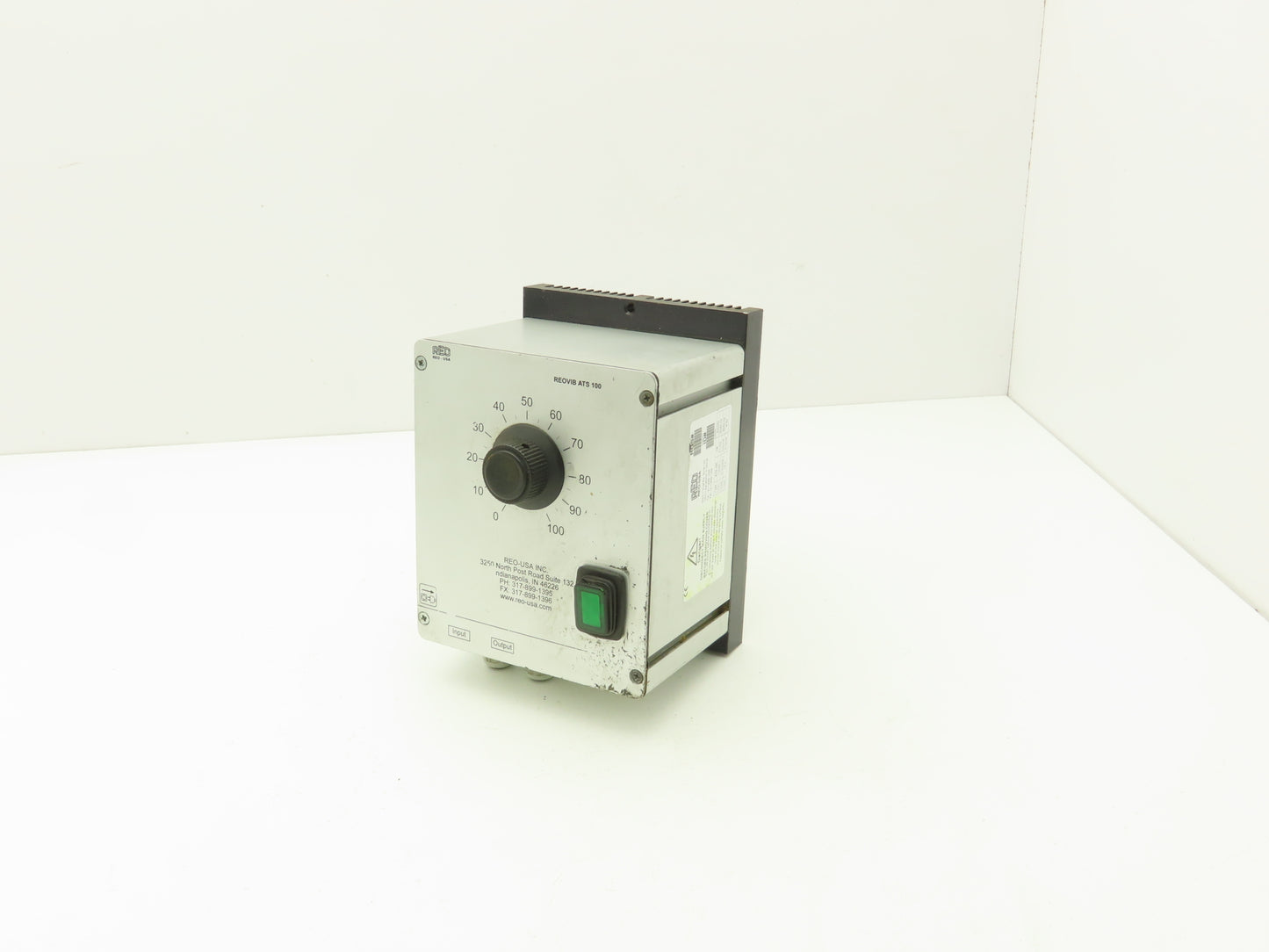 REO USA REOVIB ATS 100 Phase Angle Vibratory Frequency Controller 110/230V