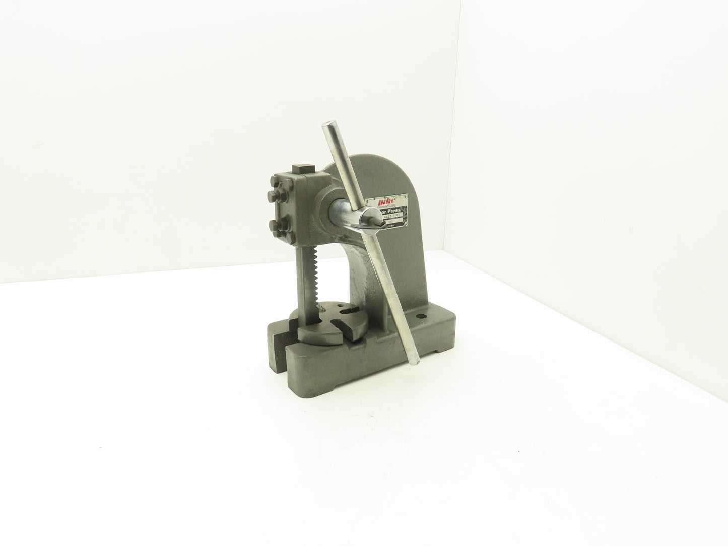 MHC 6805-1005 Bench Top Arbor Press 1/2 Ton 3.5" Throat 4.5" Stroke