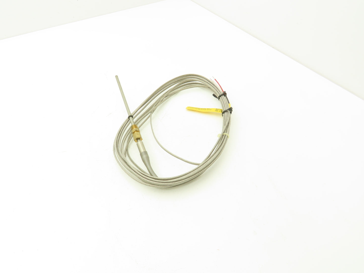 Pyromation J38E-006-15A-15HT-F1B240-2 Thermocouple Temperature Probe W/ Adapter