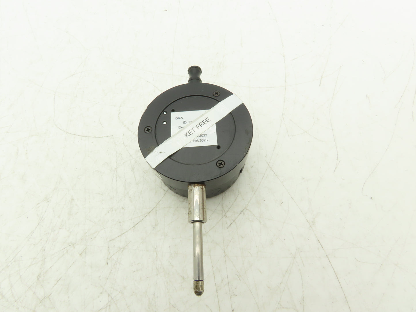 Starrett F2730-1 Wisdom Digital Indicator 0-1" 25mm .0001" -Cracked glass, Works