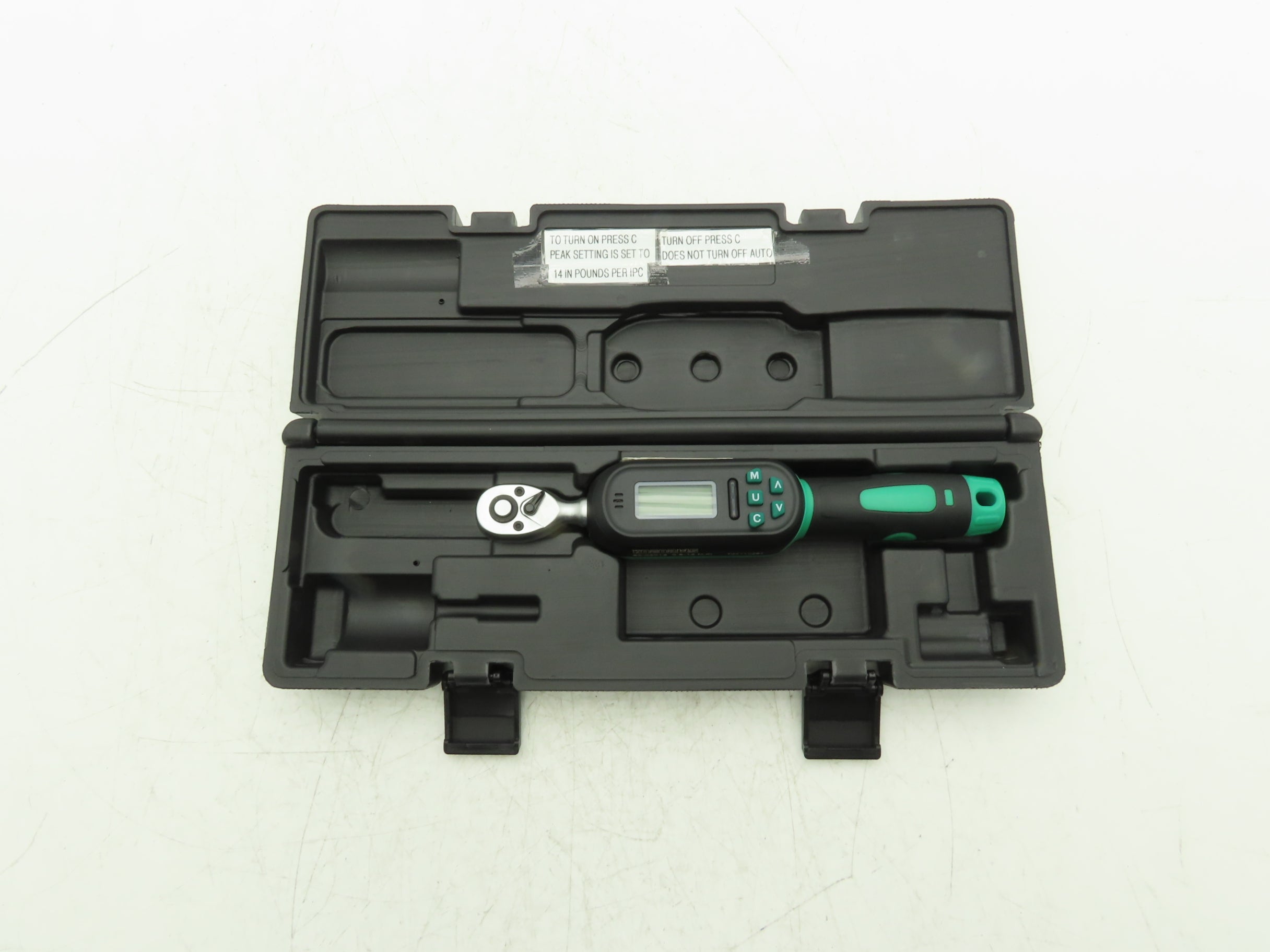 Koeorws 63-02012 Digital Torque Wrench 1/4" Sq Drive 0.6-12Nm – ARROW ...