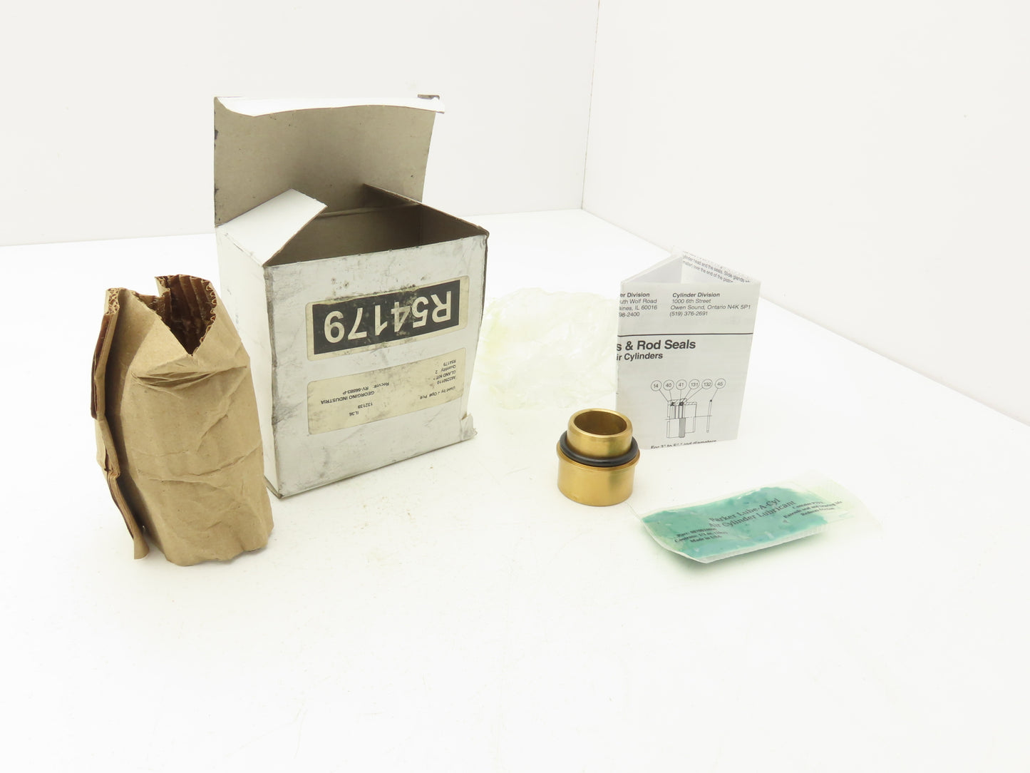 Schrader Bellows A63250110 1" Cylinder Bunan A2N Rod Gland Seal Kit