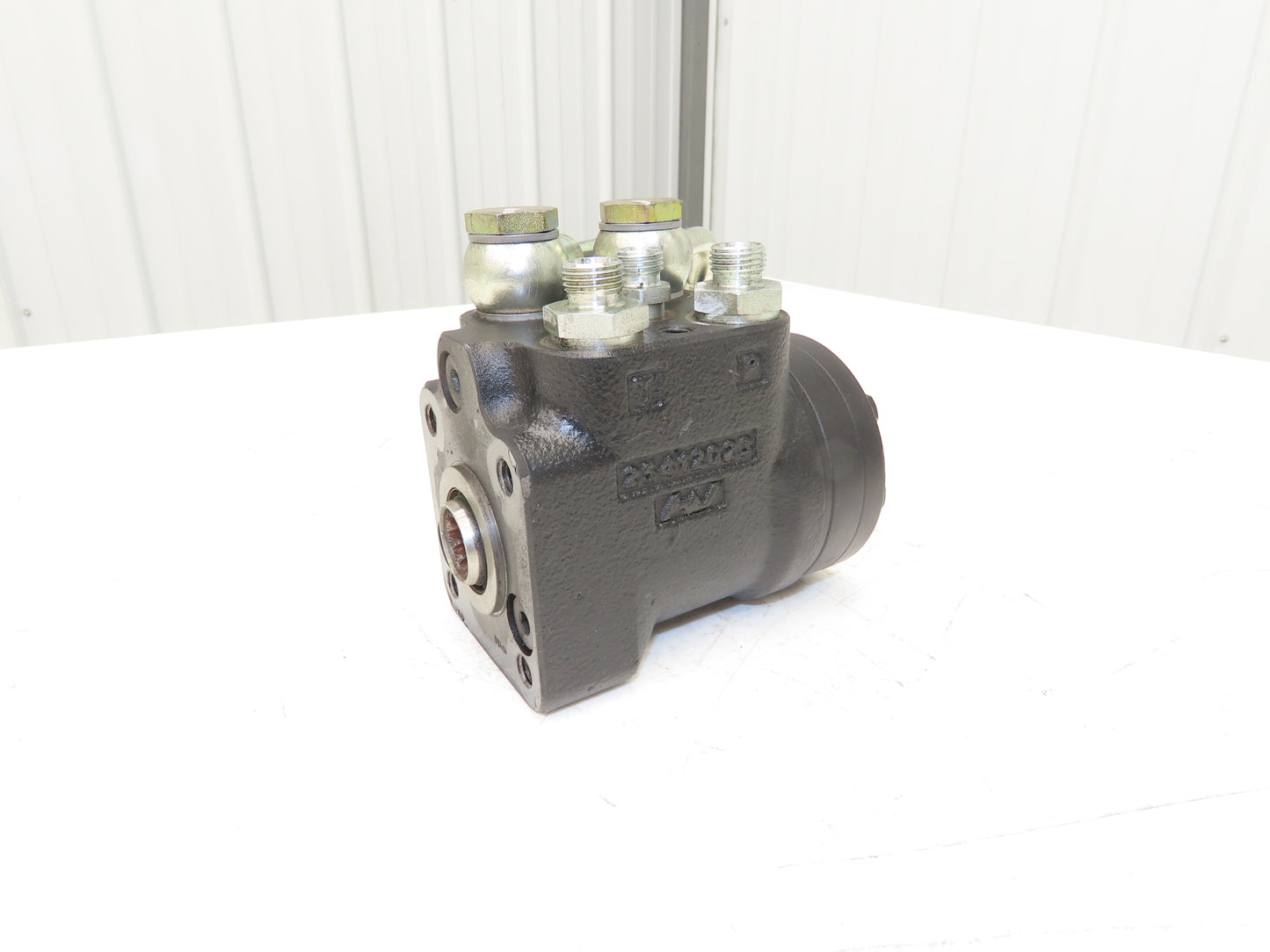 Linde 3865421203 Forklift Hydraulic Power Steering Pump Removed From E20C