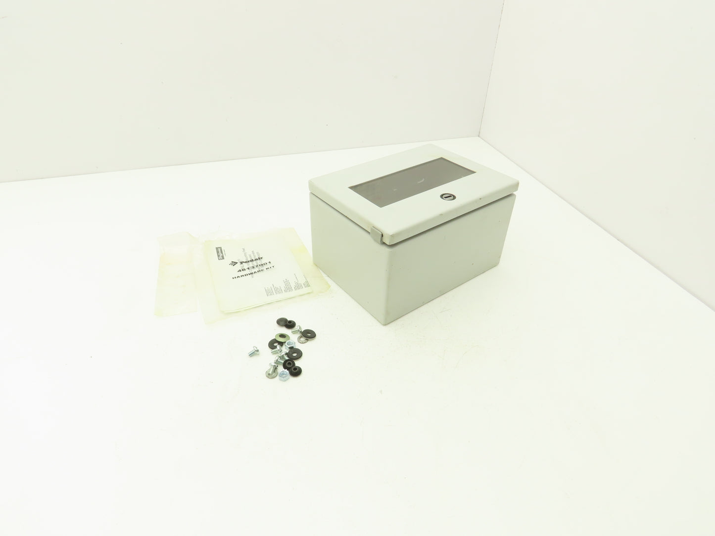 Hoffman LWC201512 Inline Enclosure 200x150x120mm w/5.87" x 2.31" Window