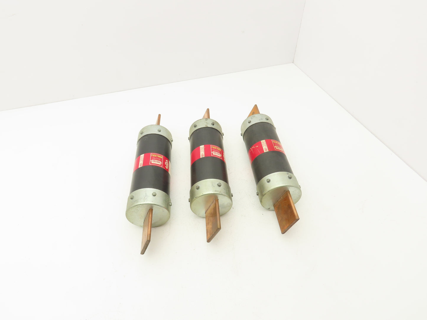 Bussman Fusetron FRS 600 Time Delay Fuse Dual Element 600A 600VAC Lot Of 3