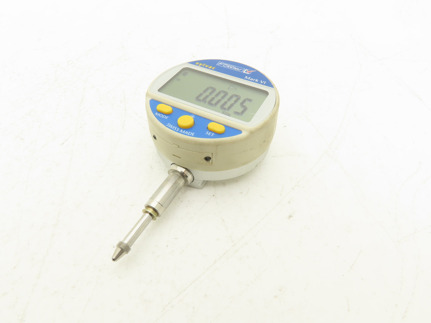 Fowler Sylvac Mark VI Digital Gage Indicator 1/2" 0-.500" 12.5mm Range .0005"