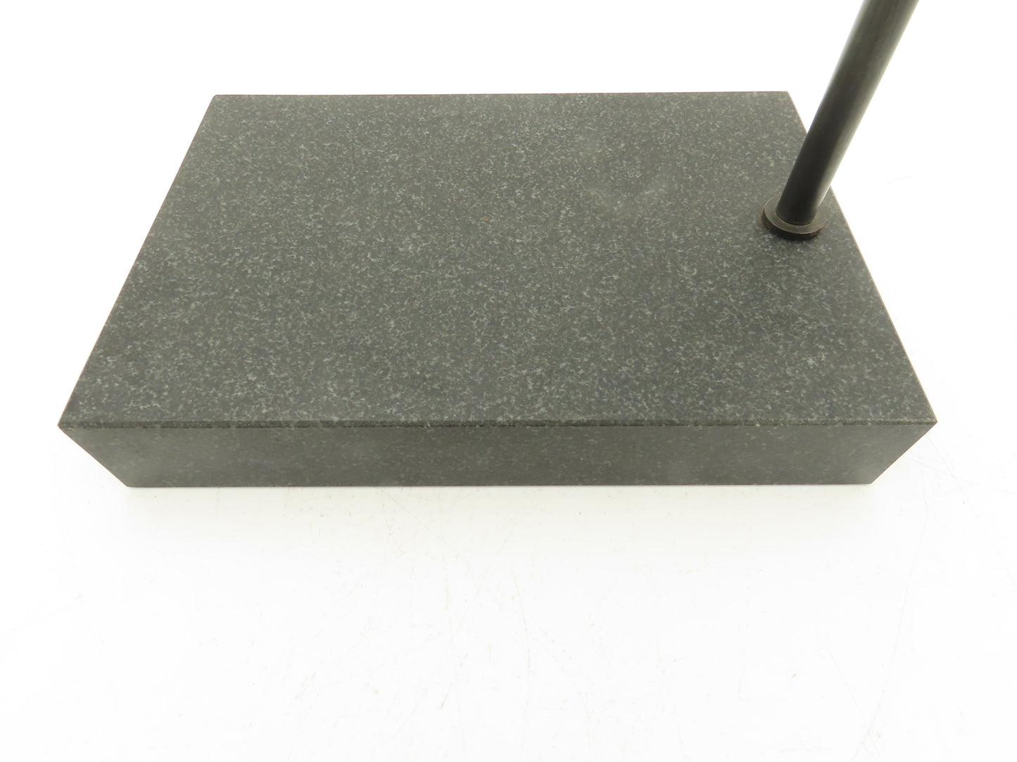 12x8x2" Black Granite Indicator Stand Mount Inspection Plate 10" Adjustable Arm