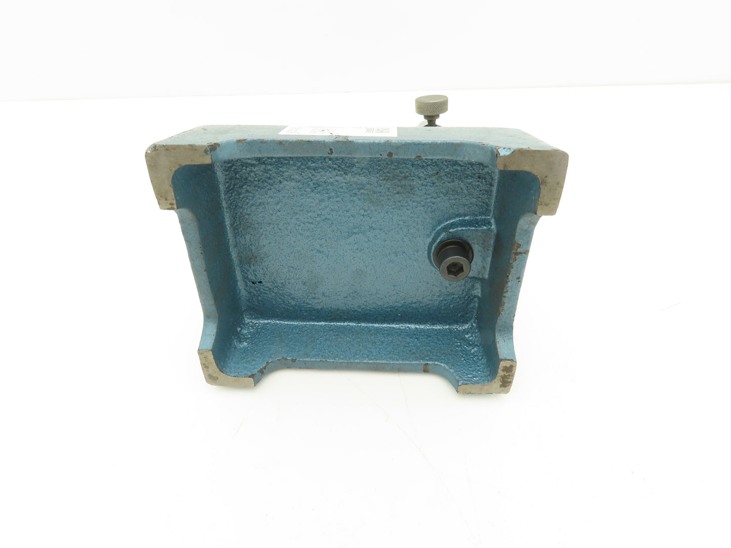 Fowler 7.5"H Post Dial Gage Indicator Stand Mount Steel Base 5-1/2"x 4-1/4"