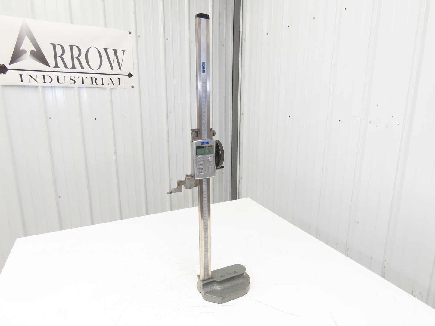 Fowler 54-175-024-0 E Plus Digital Z Height Gage 0-24" Range 600mm .0005"
