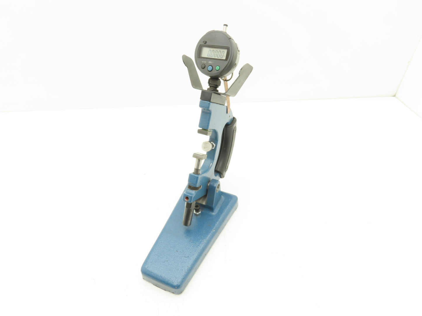 Mitutoyo 201-152 Dial Snap Gage 1-2" Range with Digital Indicator 0.5-.0005"
