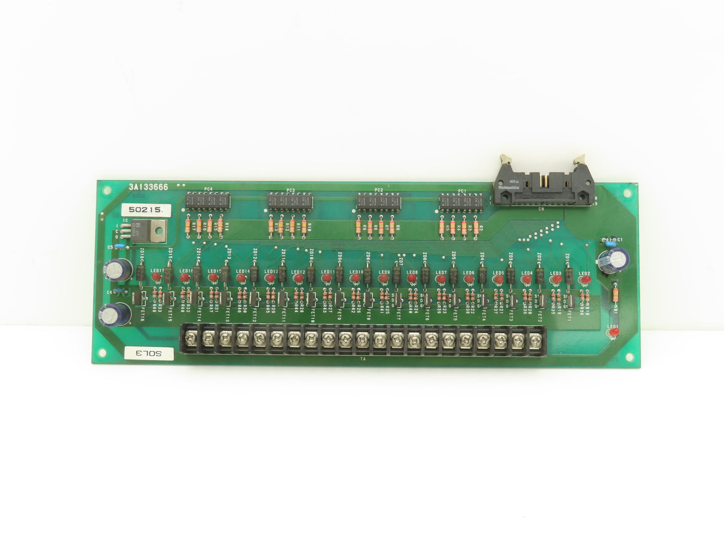 Mitsubishi Electric 50215 3A133666 PLC Circuit Board Add-on Control Module