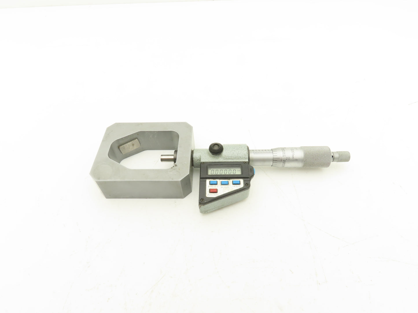Mitutoyo 350-712-10 Digimatic Micrometer Head Gage 0-1" Range .00005"