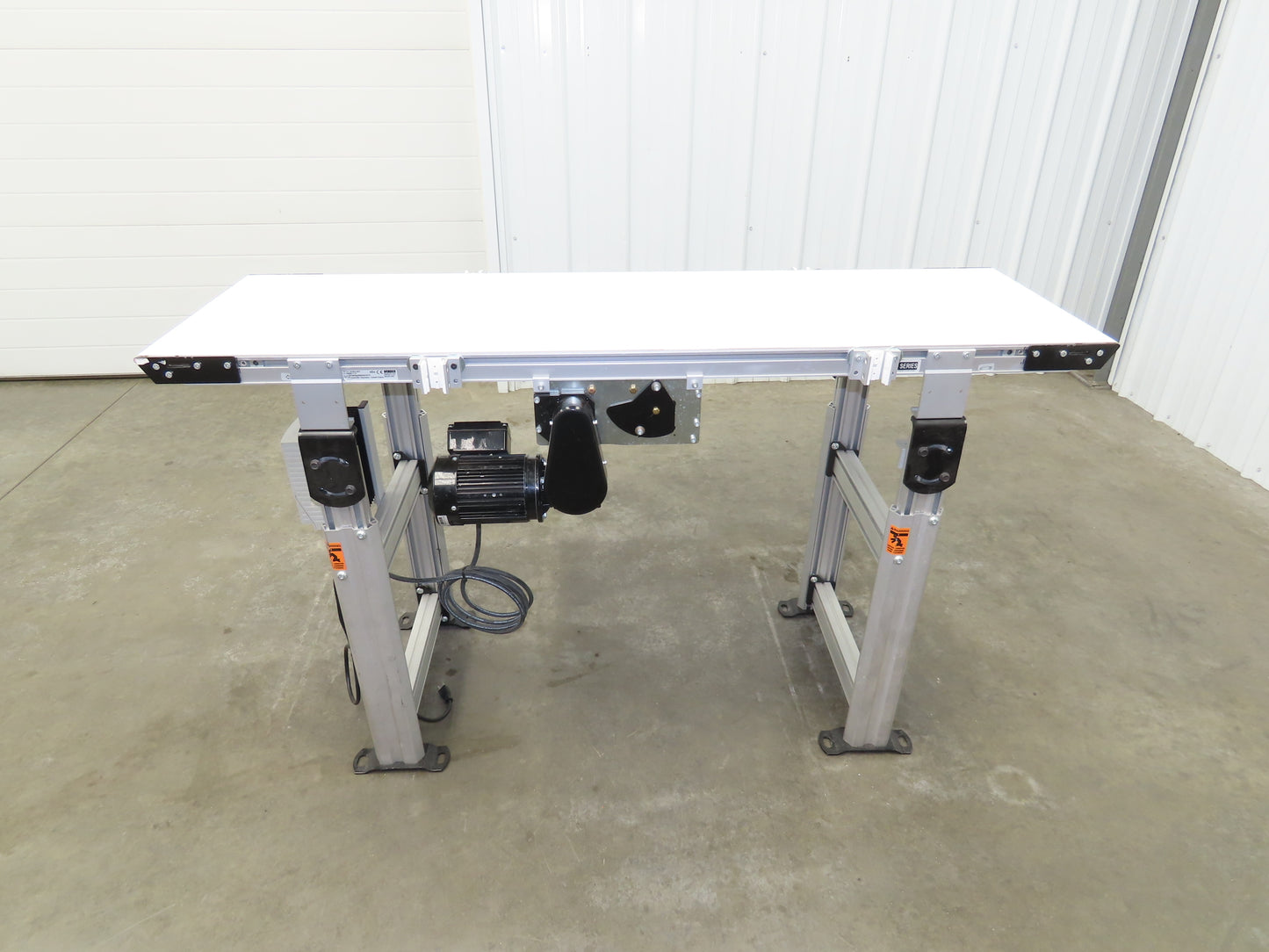 Dorner 2200 Belt Conveyor 18"W x 60"L 115V Variable Speed Center Drive 6FPM