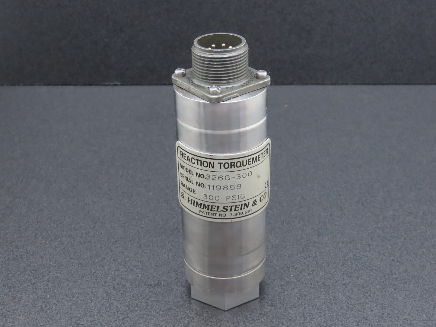 S. Himmelstein & Co. 326G-300 Reaction Torquemeter 300 PSIG Range