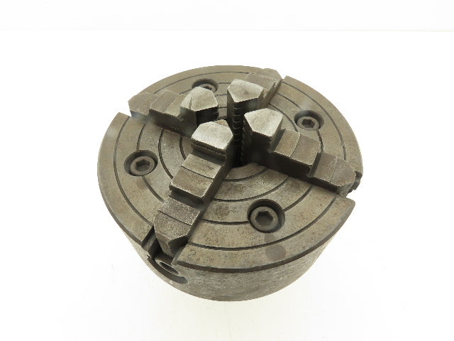Buck Chuck 1306 4 Jaw Adjustable Independent Manual Lathe Chuck 6" OD