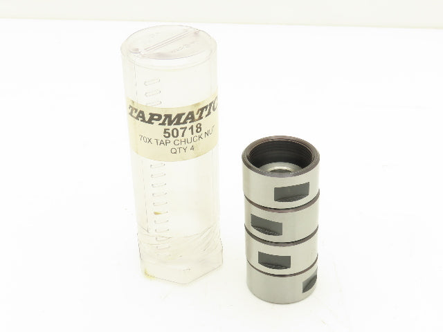Tapmatic 50718 70X Tap Chuck Nut Lot of 4