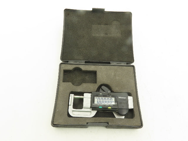 Mitutoyo 700-118-30 Quick-Mini Digital Thickness Gage 0-0.5" Range .0005"