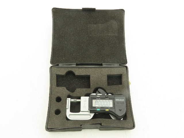 Mitutoyo 700-118-20 Quick-Mini Digital Thickness Gage 0-0.5" Range .0005"