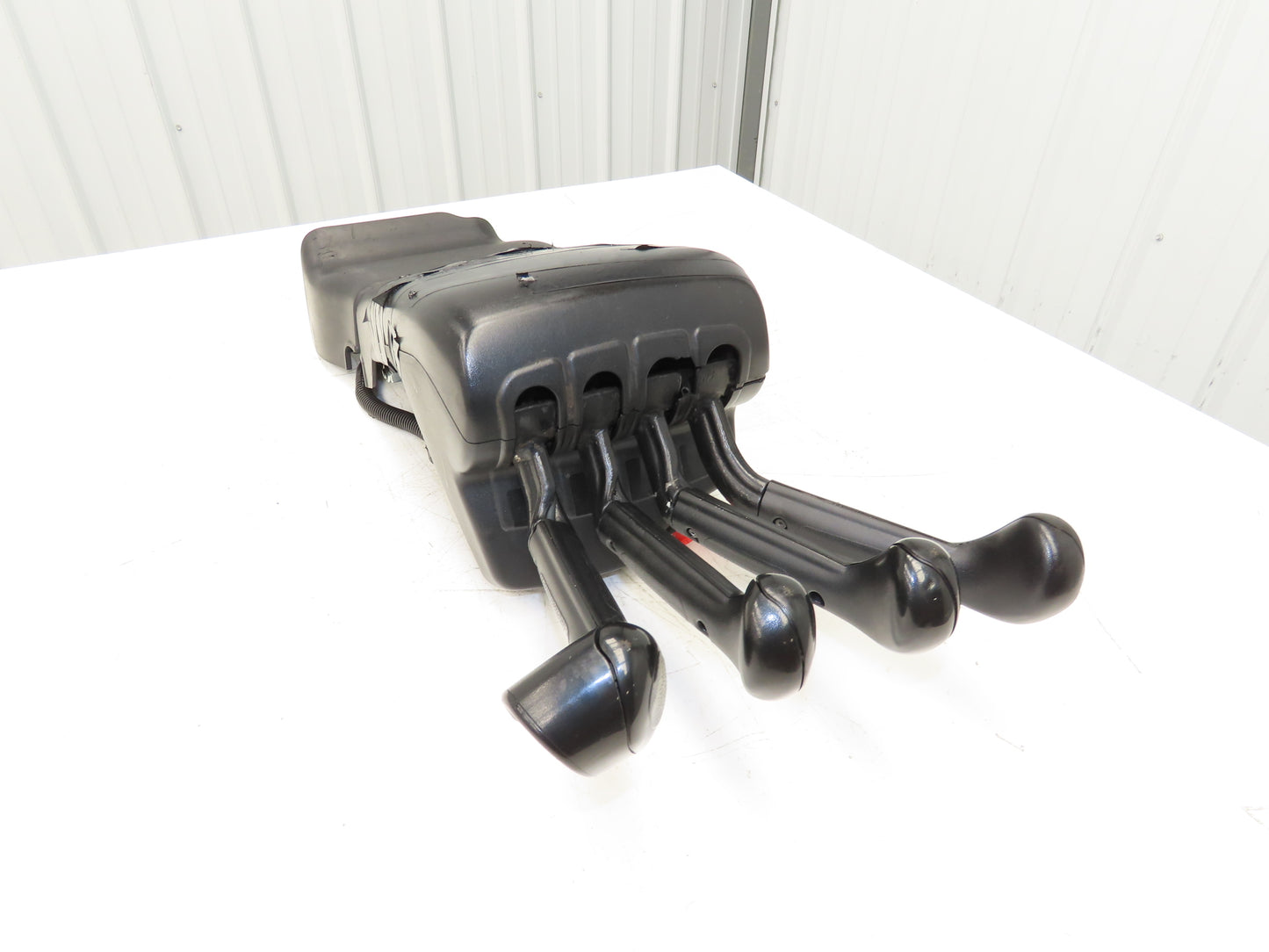 Hyster E80XN Forklift Four Lever Control Assembly Lift Tilt Shift Position READ