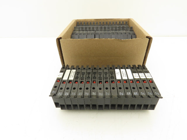 Allen Bradley 1492-H Fuse Holder Terminal Block Red Indicator 10-57V Lot of 48