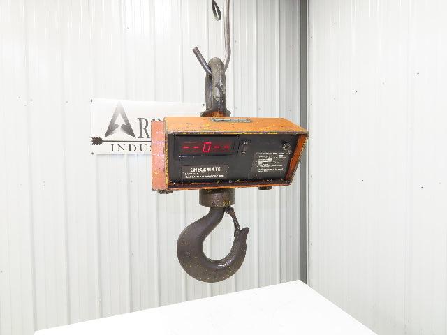 Allegany CM-20K Checkmate Crane Weight Scale Load Cell 20000 Lb 10 Ton