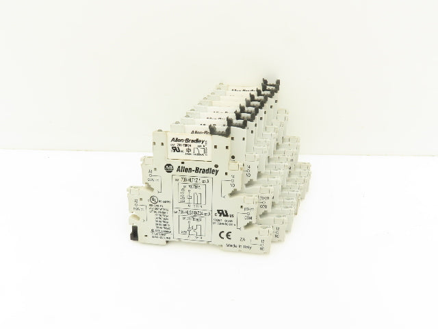 Allen-Bradley 700-HLT1Z24 Terminal Block Relay 700-TBR24 Ser A 24V Coil Lot of 9