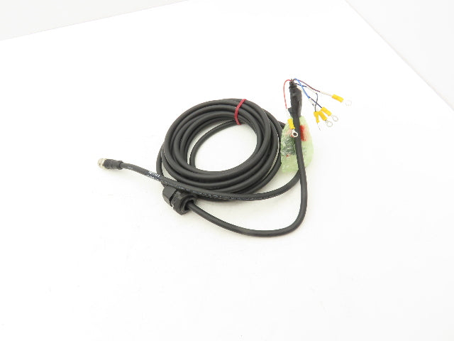 Keyence OP-88811 OP Power Cable M12 12 Pin 12 Conductor Connector 5m Long