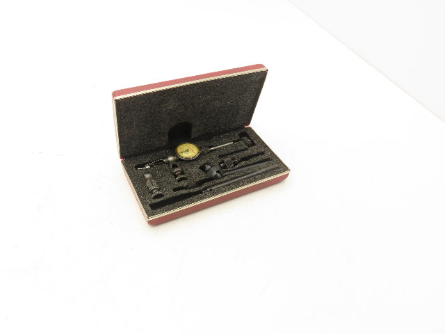 Starrett 711 Last Word Dial Test Gage Indicator Kit .001" 0-15-0 Dial *Read*