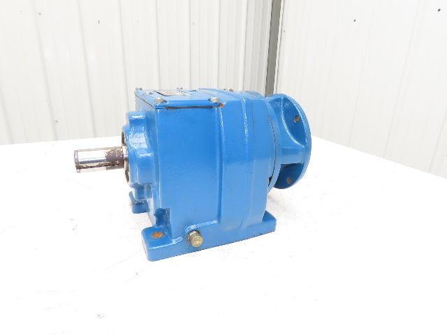 Textron David Brown M0432100BANU4 Inline Helical Gearbox 100:1 Reducer 18rpm 56C
