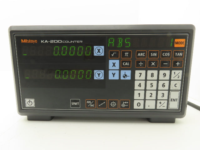 Mitutoyo KA-212 Digital Counter 2-Axis Display for Profile Projector 174-183