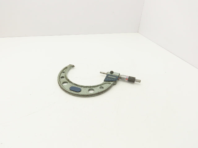 Mitutoyo 293-751-30 Digital Outside Micrometer 4-5" Range .0001" Ratchet Stop