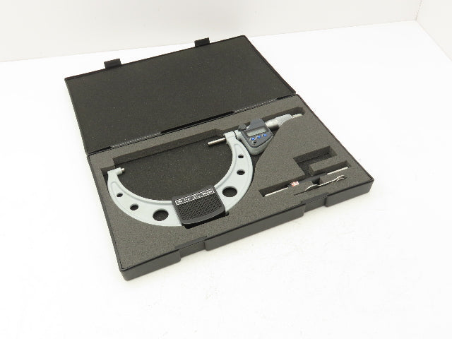 Mitutoyo 293-351-30 Digimatic Outside Micrometer 5-6" Range .0001" Ratchet Stop