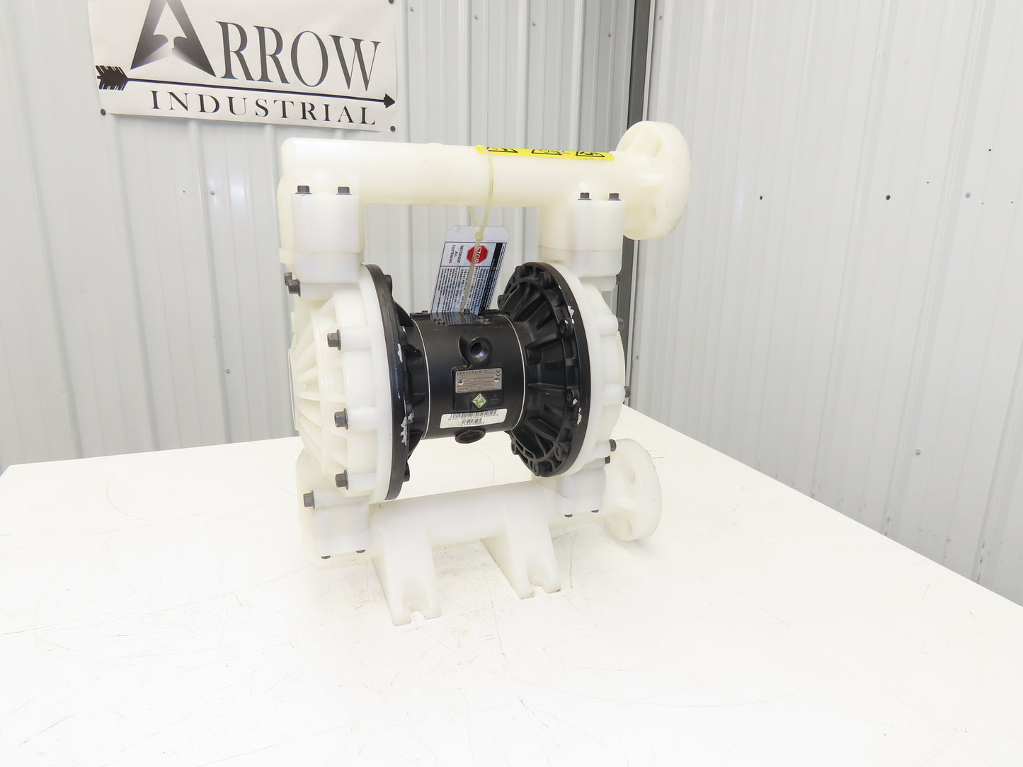 Verderair VA40KA Pneumatic Double Diaphragm Air Pump 1-1/2" Kynar 379LPM 120PSI