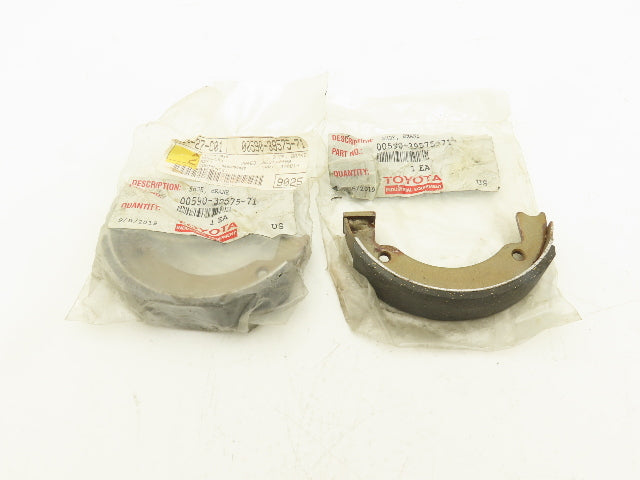 Toyota 00590-39575-71 Forklift Replacement Drum Brake Shoe Lot Of 2